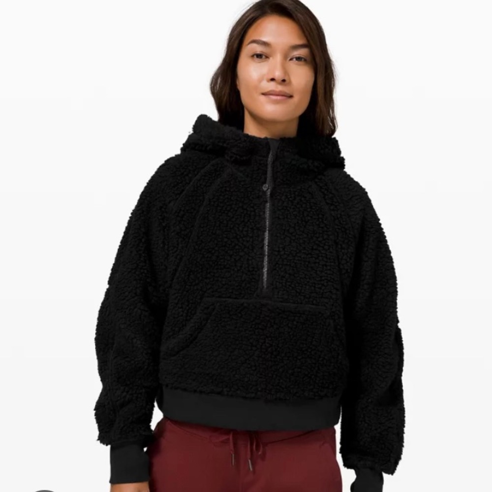 Lululemon scuba sherpa 1/2 zip